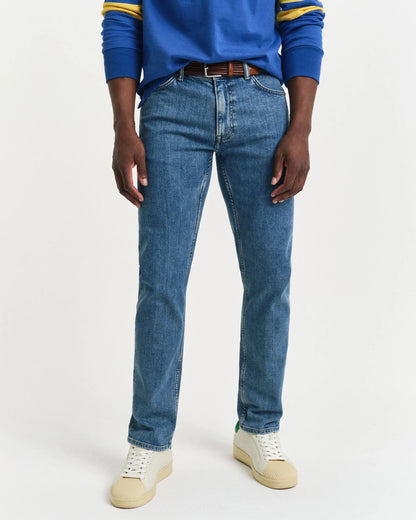 Gant Regular Straight Clean Wash Jeans