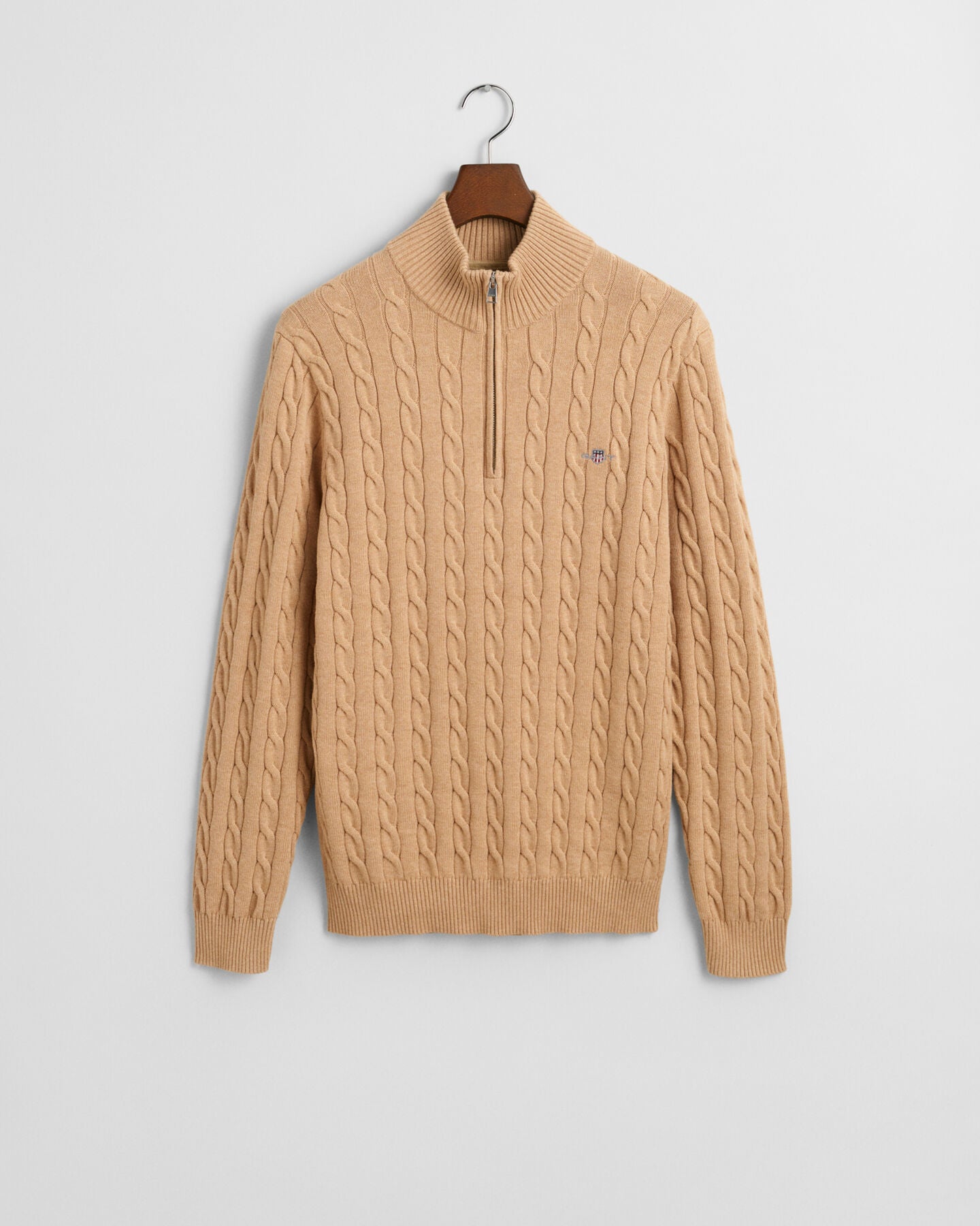 Gant Cotton Cable 1/2 Zip Jumper