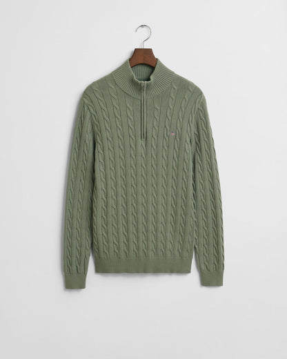 Gant Cotton Cable 1/2 Zip Jumper