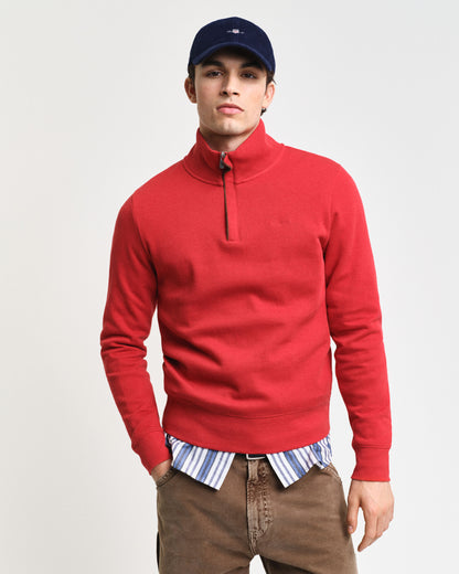 Gant Sacker Rib Half-Zip Sweatshirt