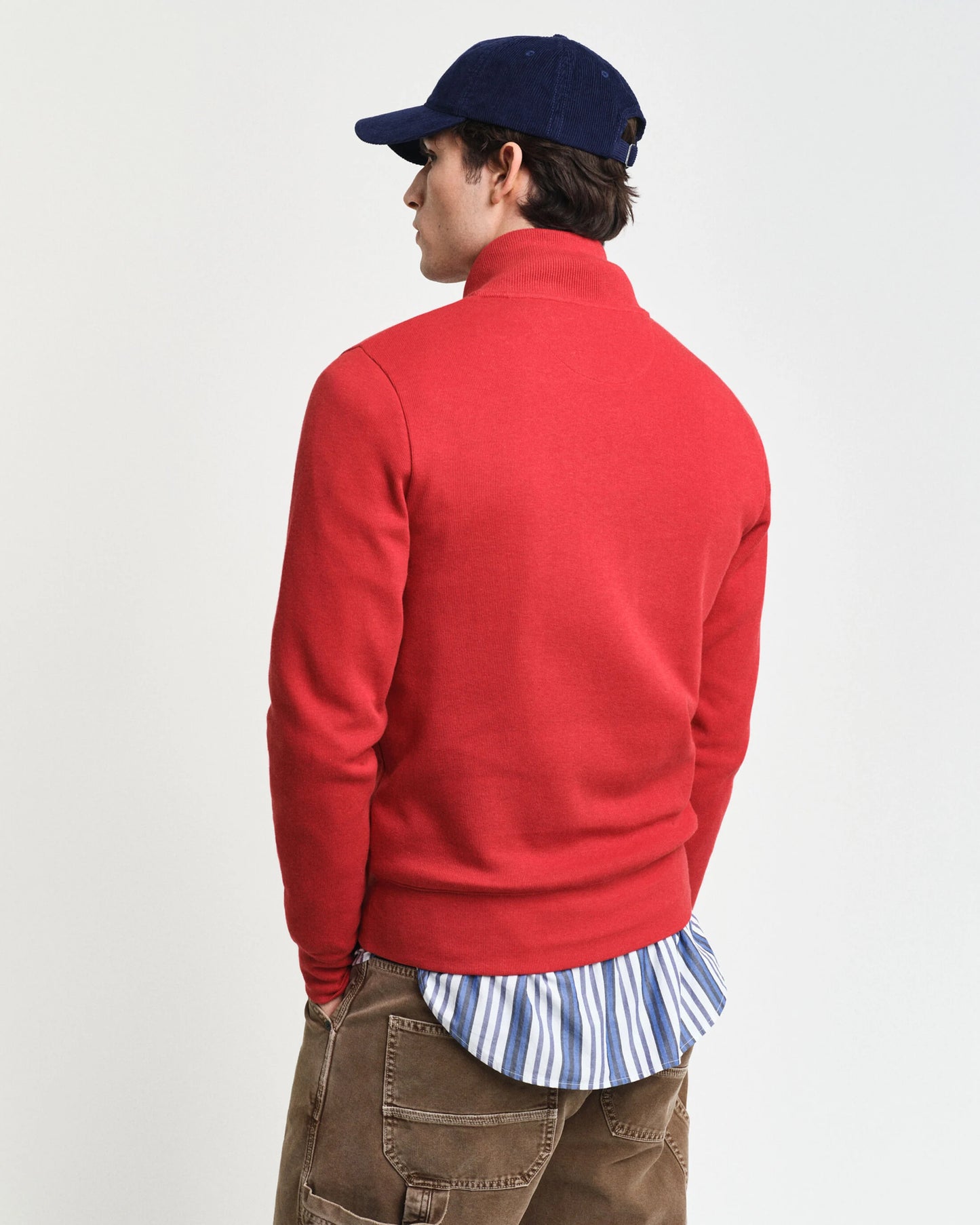 Gant Sacker Rib Half-Zip Sweatshirt