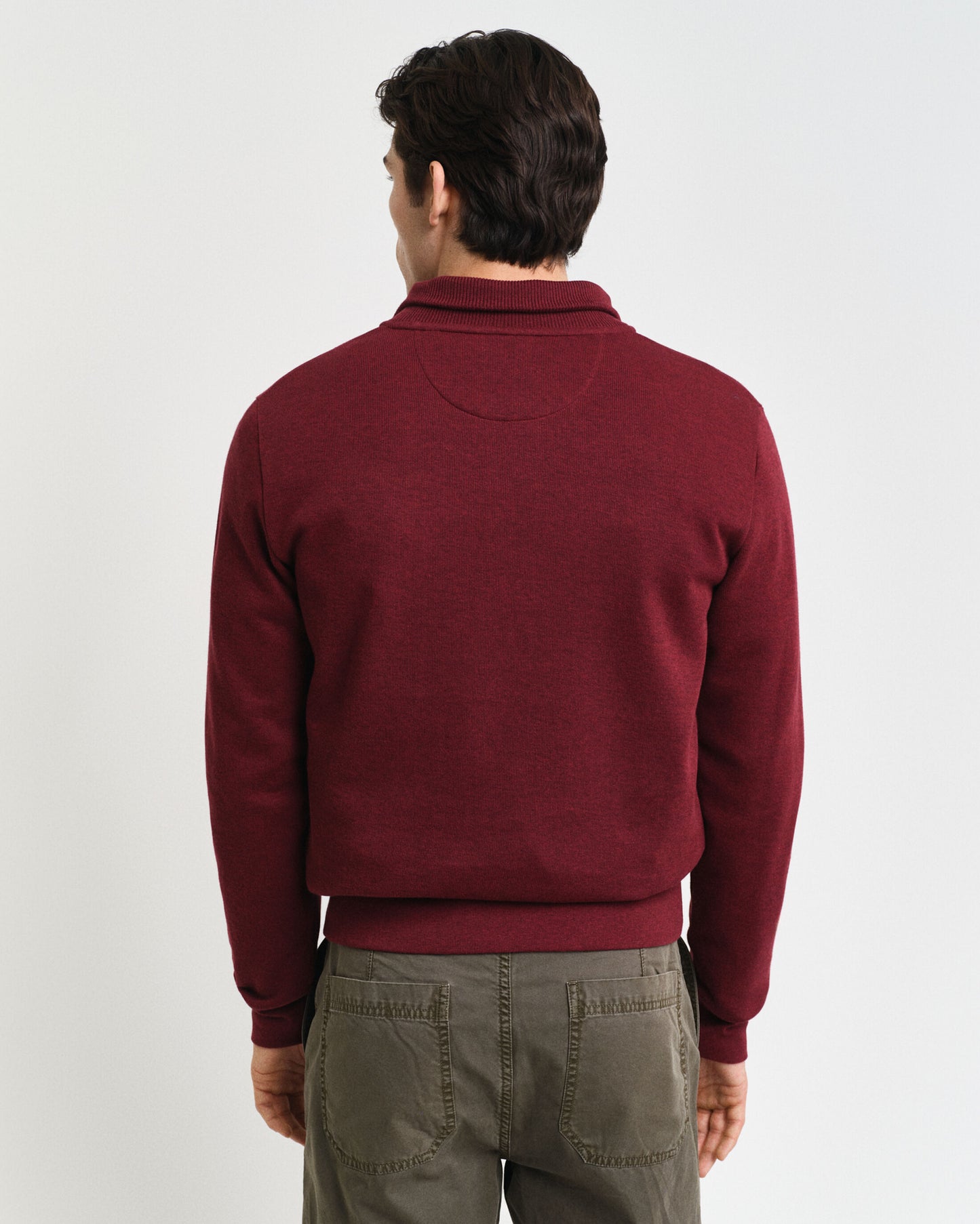 Gant Sacker Rib Half-Zip Sweatshirt