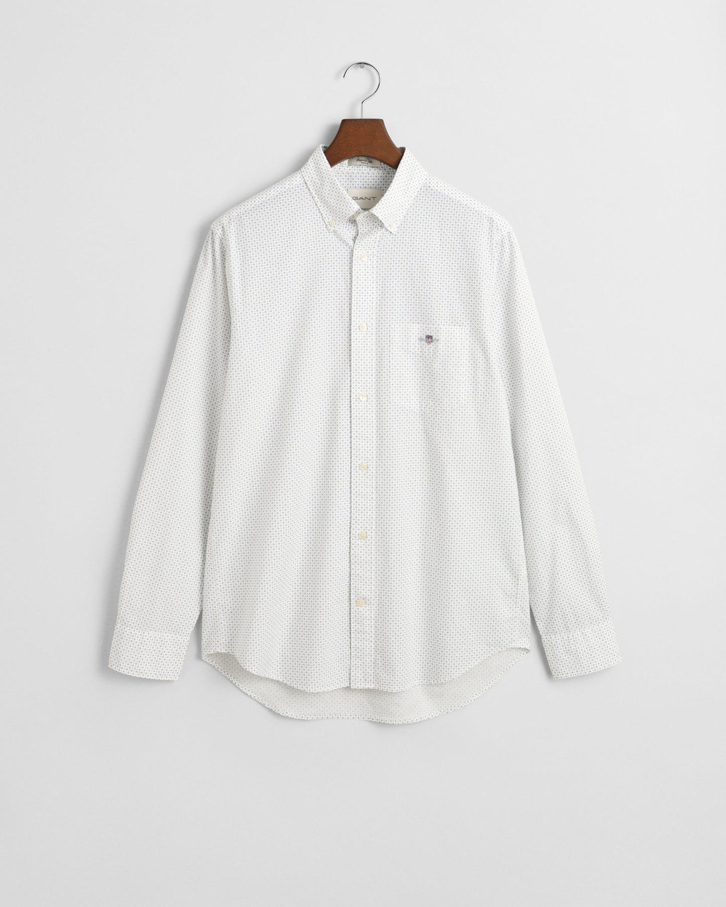 Gant Regular Fit Micro Print Shirt