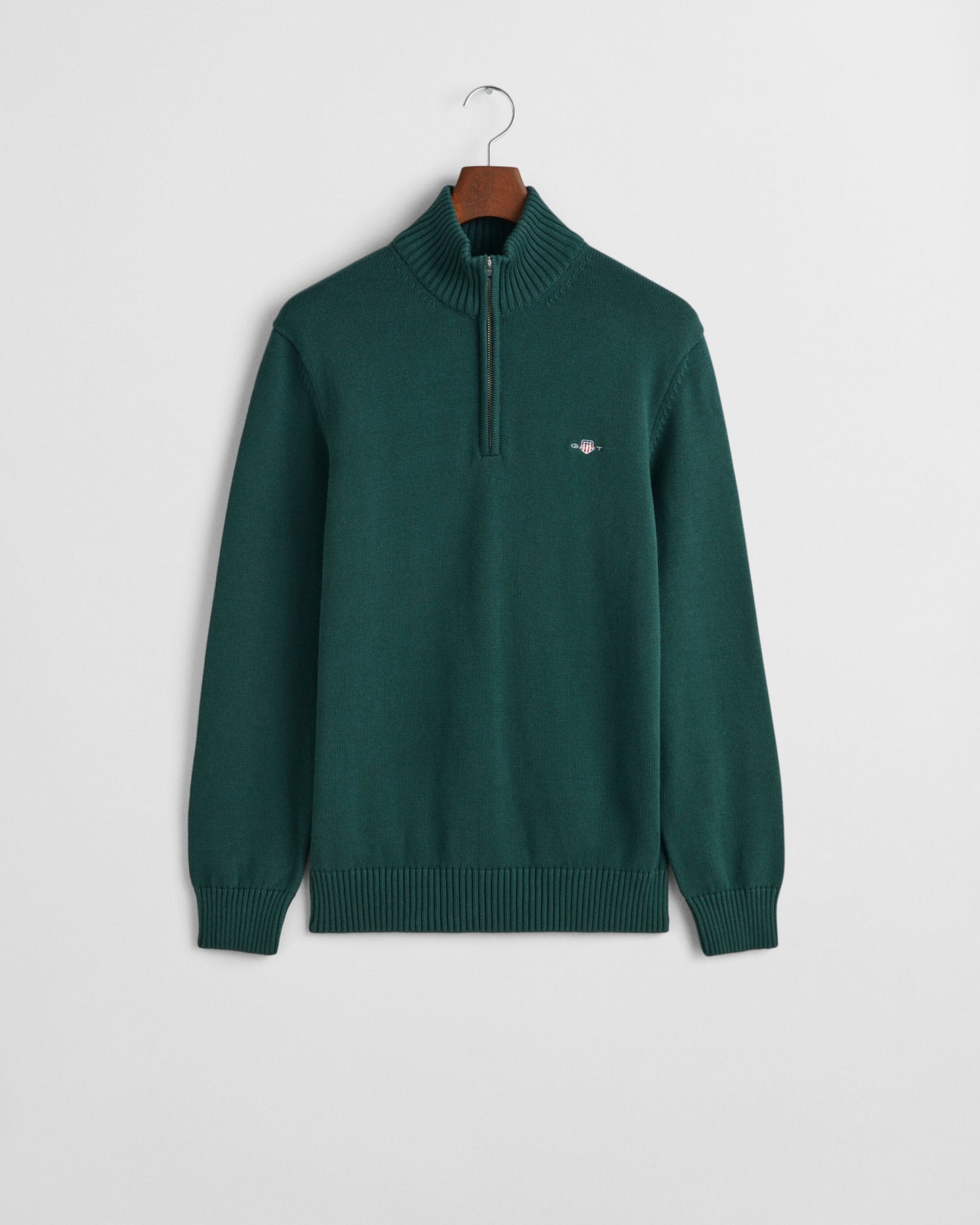 Gant Casual Cotton Half-Zip Sweater