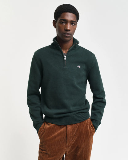 Gant Casual Cotton Half-Zip Sweater