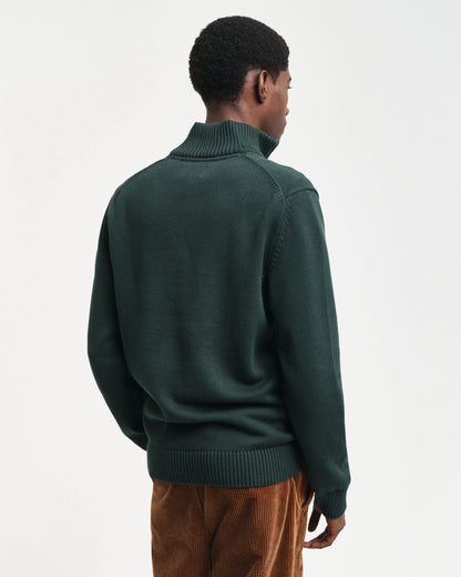 Gant Casual Cotton Half-Zip Sweater