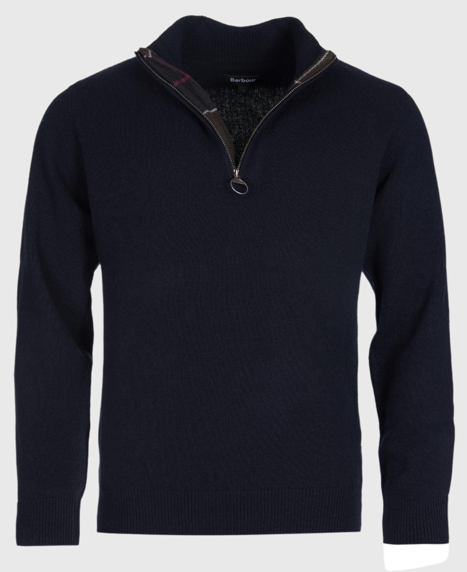 Barbour half zip jumper navy new arrivals