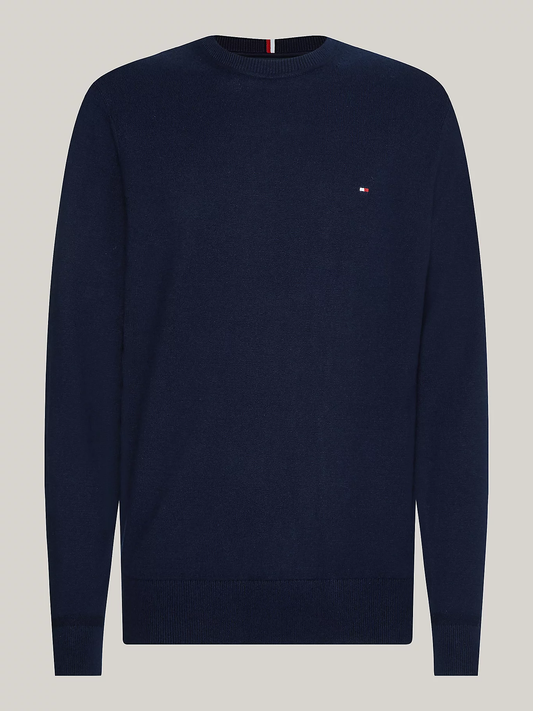 Tommy Hilfiger Crew Neck Jumper with Cashmere