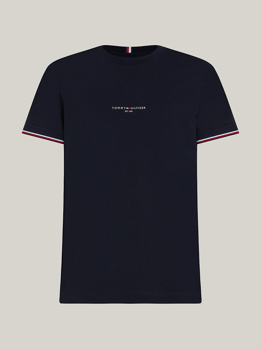 Tommy Hilfiger Tipped Cuff Slim T-Shirt