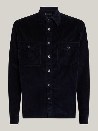 Tommy Hilfiger Embroidery Relaxed Corduroy Overshirt