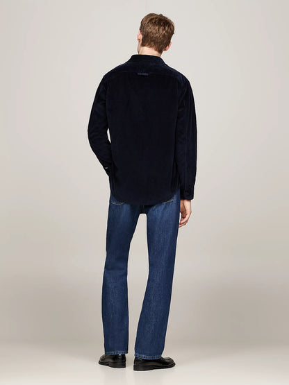 Tommy Hilfiger Embroidery Relaxed Corduroy Overshirt