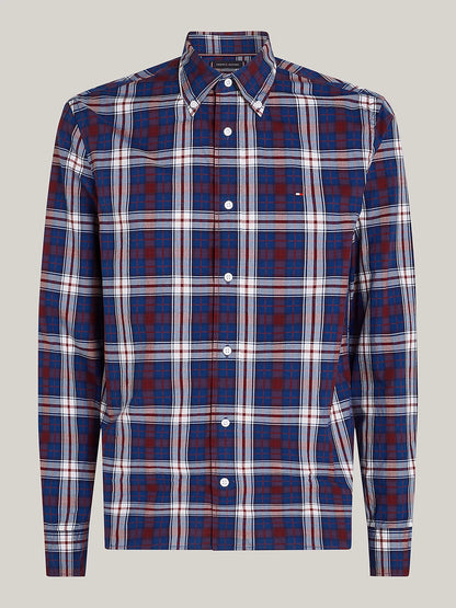 Tommy Hilfiger Tartan Regular Fit Poplin Shirt