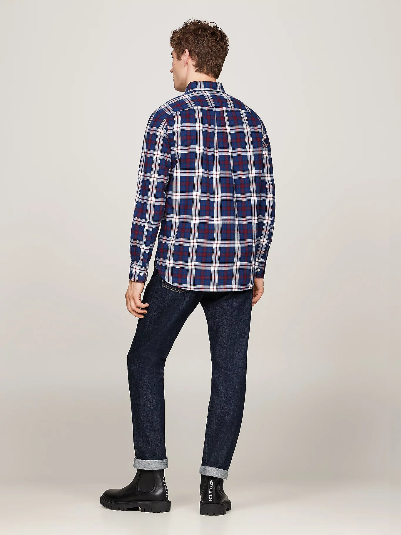 Tommy Hilfiger Tartan Regular Fit Poplin Shirt