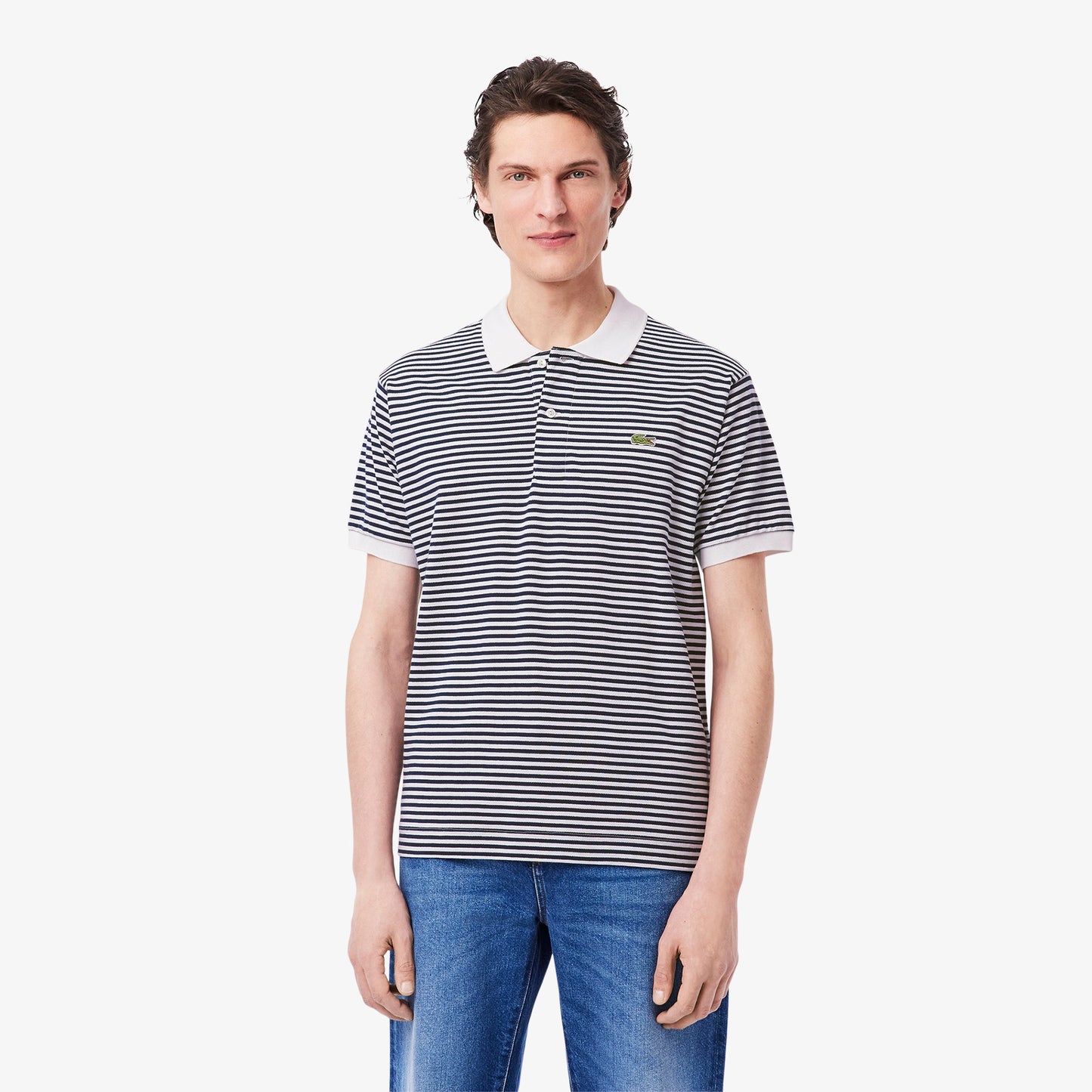 Ribbed Polo Shirt