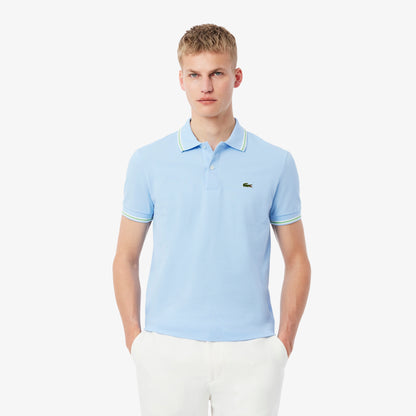 S/S Ribbed Polo Shirt