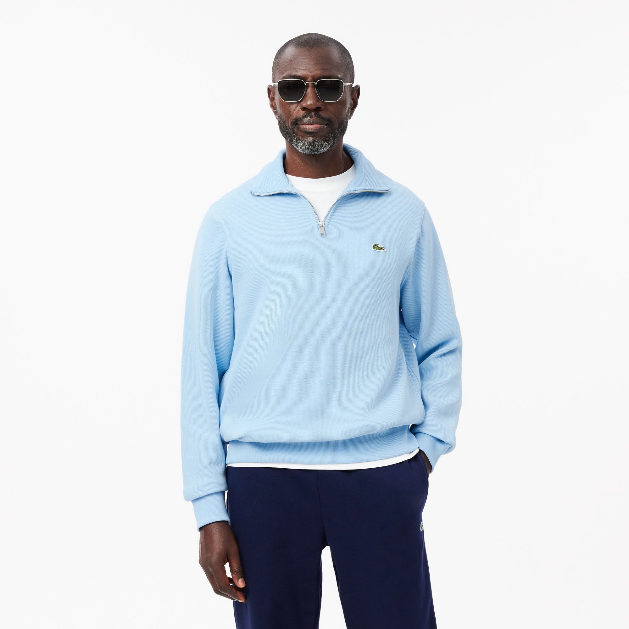 Lacoste zip up jumper online