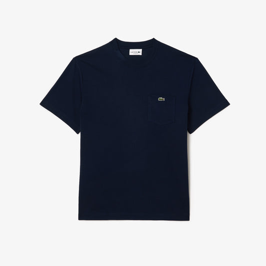 Lacoste Cotton T-Shirt With Breast Pocket