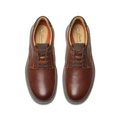 Clarks Un Brawley Lace Shoe Brown