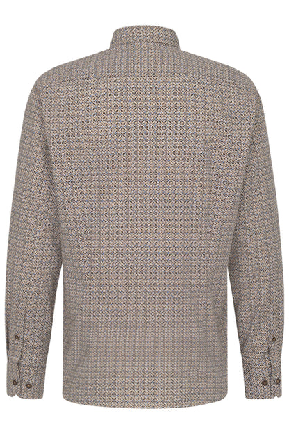 Bugatti Patterned Long Sleeve Shirt