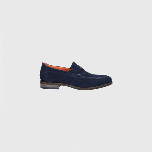 Bugatti Suede Slip On Shoe