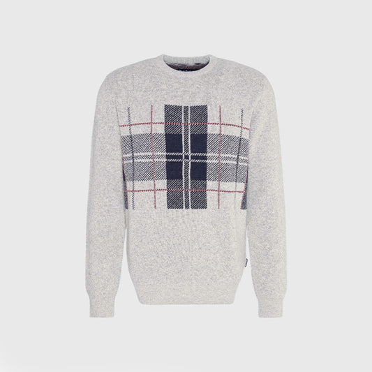 Barbour Medlock Intarsia Crew Neck Jumper